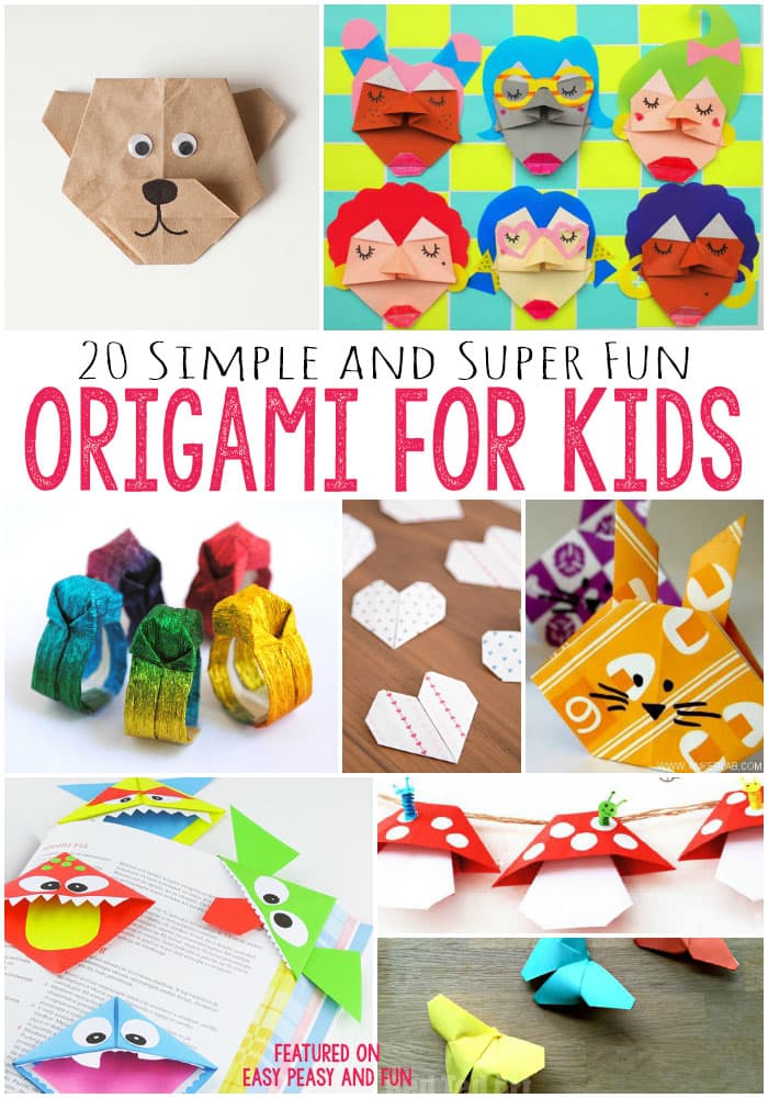 20+ Cute and Easy Origami for Kids Easy Peasy and Fun