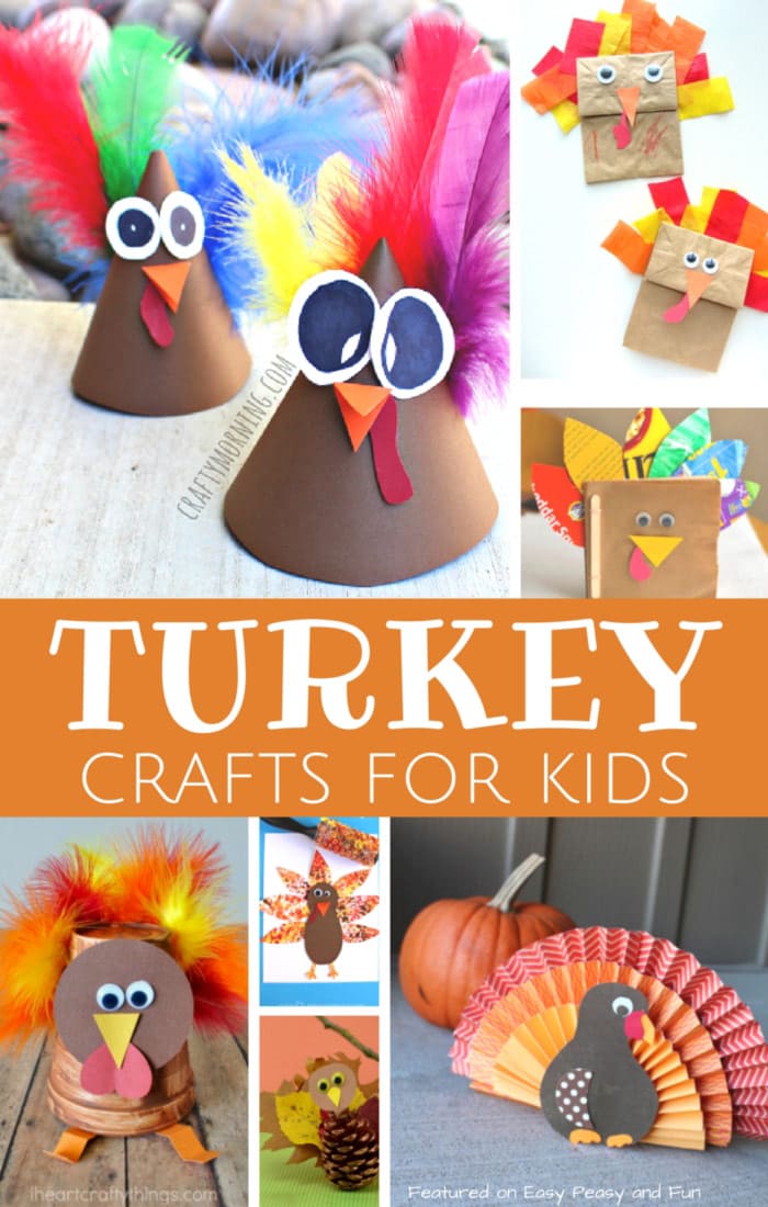 Turkey Crafts for Kids Easy Peasy and Fun