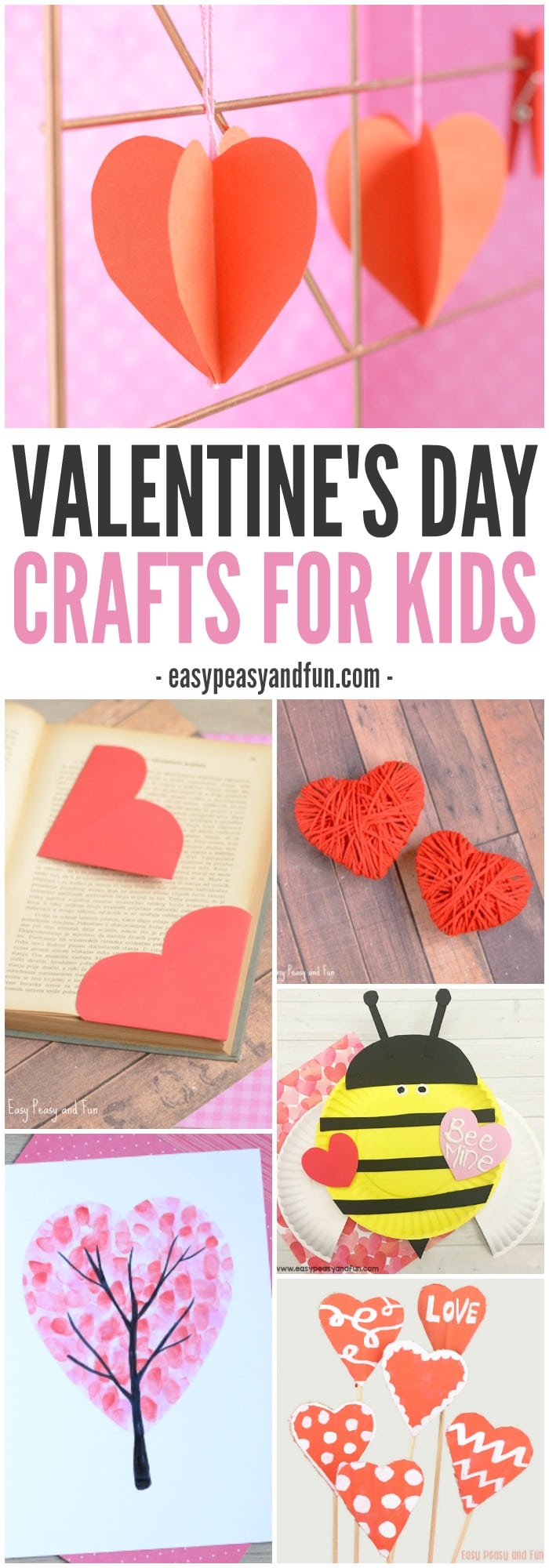 Valentines Day Crafts for Kids Easy Peasy and Fun