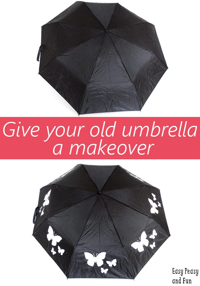 Give your old umbrella a new look.