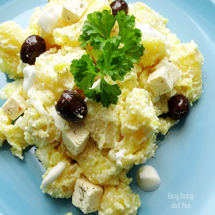 Greek Style Potato Salad