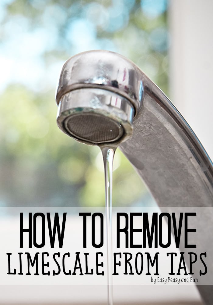 Remove Limescale from Taps with DIY Natural Cleaner