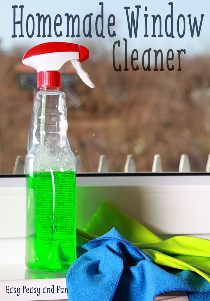 Homemade Window Cleaner Recipe