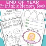 End of Year Memory Book {Free Printable} - Easy Peasy and Fun