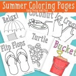 Free Summer Coloring Pages