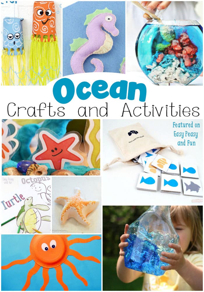 Ocean Crafts and Activities for Kids
