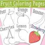 Free Fruit Coloring Pages
