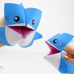Origami Fortune Teller Shark Cootie Catcher