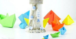 Origami For Kids - Paper Boats
