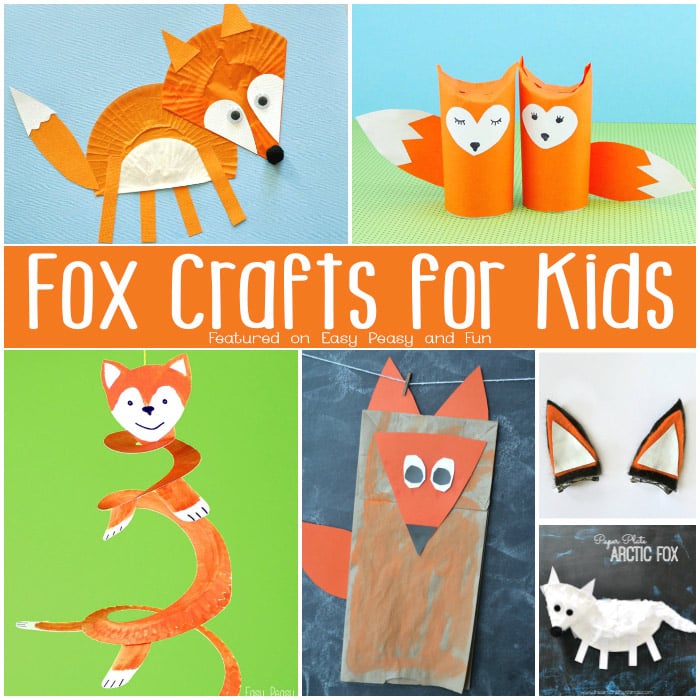 Cute Fox Crafts for Kids