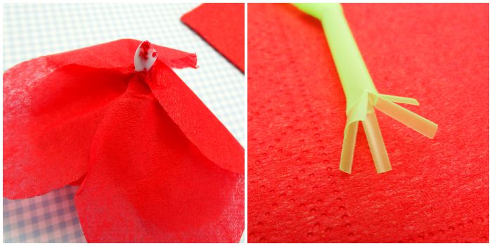 How to Make Tissue Paper Roses