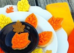 Leaf Sugar Cookies