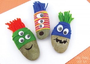 Rock Crafts for Kids