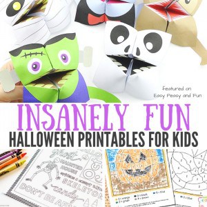 Insanely Fun Halloween Printables for Kids - Easy Peasy and Fun
