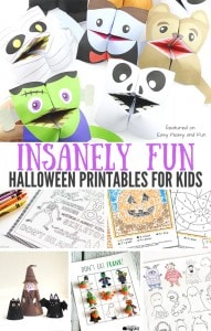 Insanely Fun Halloween Printables for Kids - Easy Peasy and Fun
