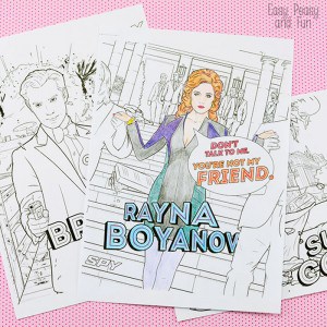 Spy Movie Coloring Page