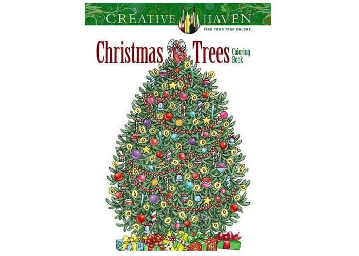 Christmas Tree Coloring Book 