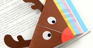 DIY Reindeer Corner Bookmark