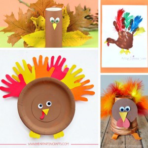 Fall Turkey Crafts for Kids