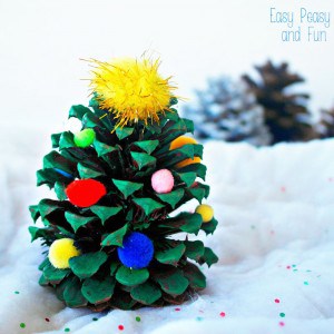 Christmas Pinecone Craft