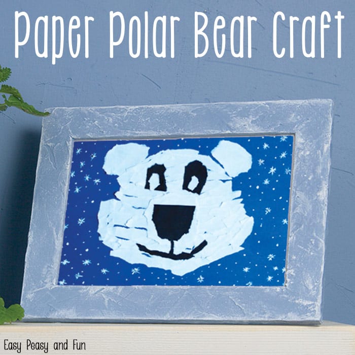 Paper Polar Bear Craft