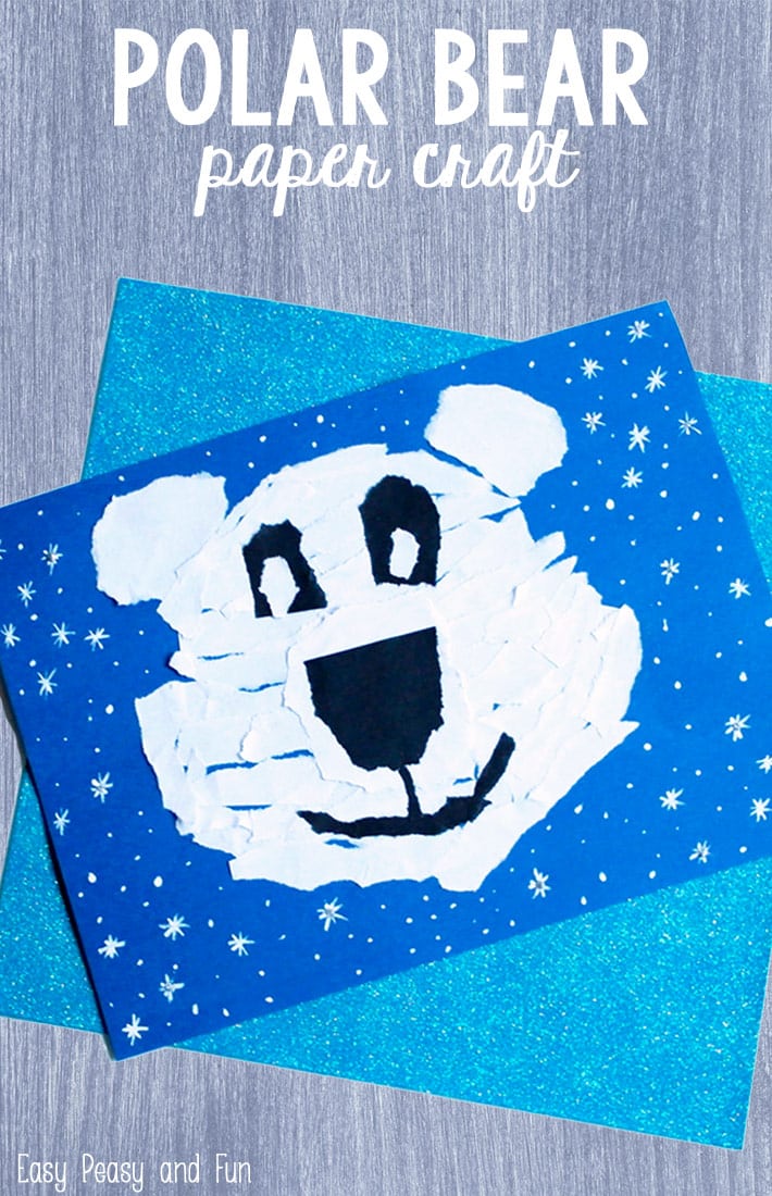 Polar Bear Paper Craft