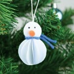 Simple Snowman Ornament