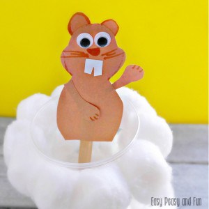 Groundhog Day Craft for Kids