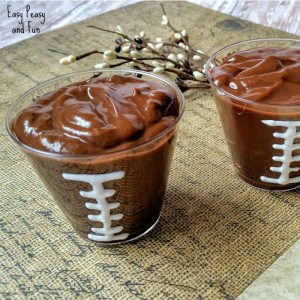 Easy Chocolate Football Game Night Treat