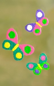 Butterfly Window Clings Craft