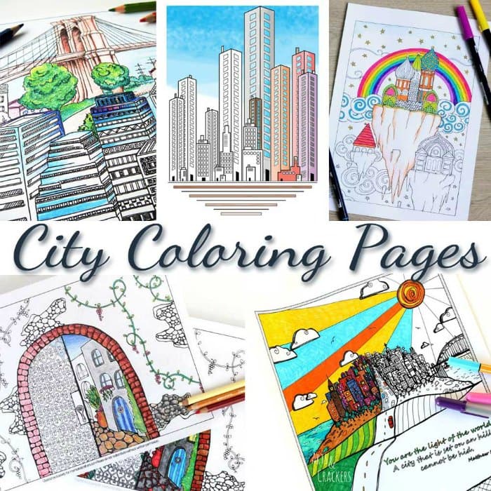 City Coloring Pages