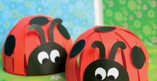 Fun Ladybug Paper Craft - Ladybug Crafts
