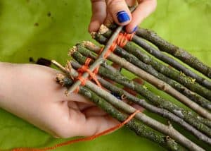 Twig Boat Craft - Easy Peasy and Fun