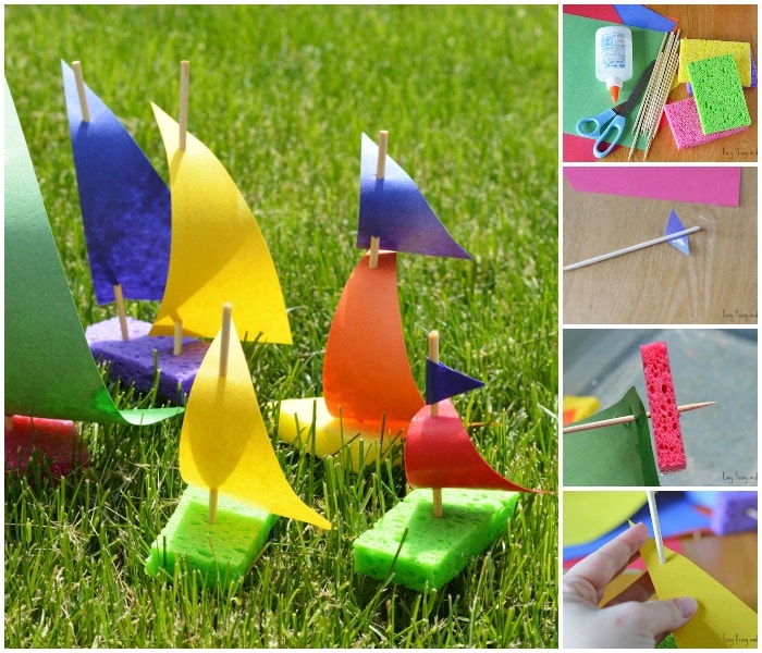Sailboat craft for little ones