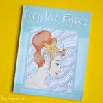 Creative Faces Adult Coloring-Book