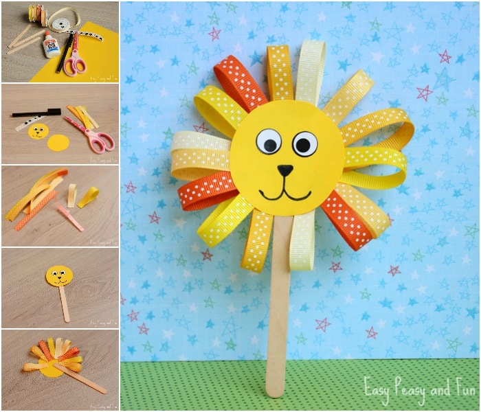 Cute Lion Craft for Kids