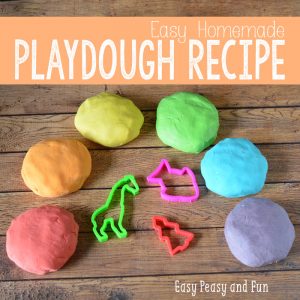 Homemade Play Dough Recipe