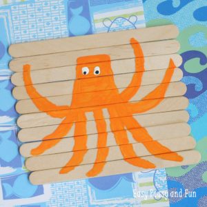 Super Cute Octopus Craft - DIY Puzzle