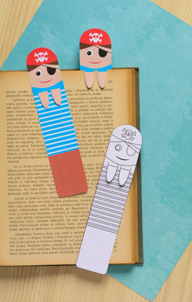 Printable Pirate Bookmarks Diy Bookmarks Easy Peasy Pin By Marion 