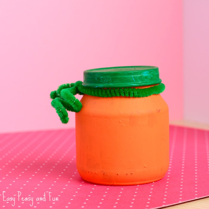 Pumpkin Jar Craft