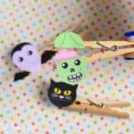Clothespin Zombie Puppet Craft Printable