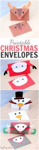 Printable Christmas Envelopes - Easy Peasy and Fun