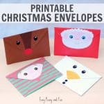 Printable Christmas Envelopes for Kids