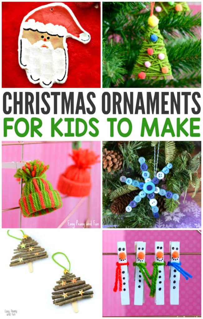 Jolly DIY Christmas Ornaments Ideas - Homemade Memories for Kids - Easy ...