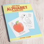 Easy Peasy Alphabet Coloring Book