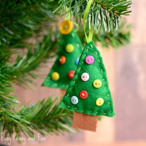 Felt Christmas Tree Ornament