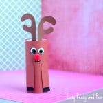Paper Roll Reindeer Craft