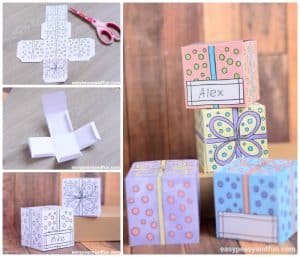 Printable Gift Boxes - Easy Peasy and Fun