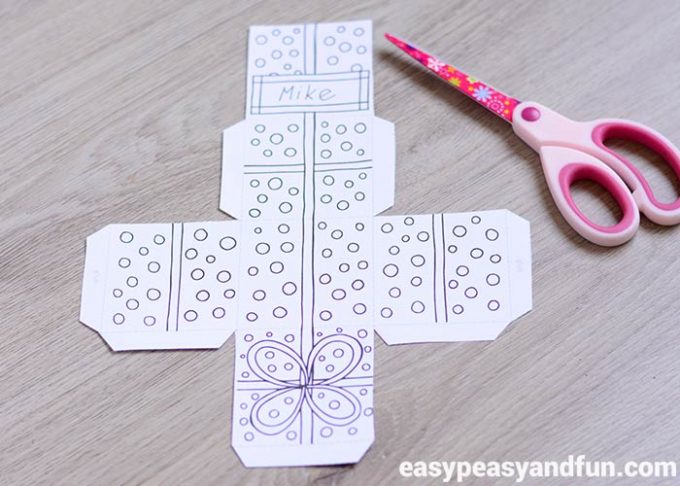 Printable Gift Boxes - Easy Peasy and Fun