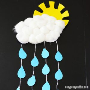 Rain Cloud Paper Crafts